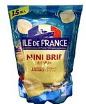 楽天アリアStoreコストコ ILE DE FRANCE ミニブリーチーズ 25g×15個入り 冷蔵便 お徳用 チーズ 料理