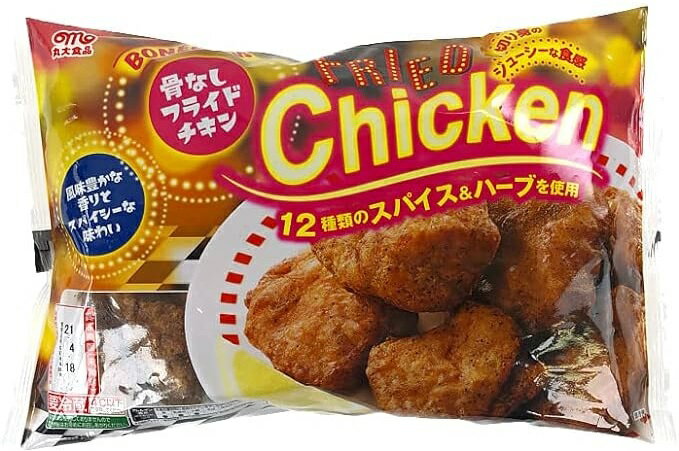 コストコ 丸大 骨なしフライドチキン 800g Boneless Fried Chicken 冷蔵便 お徳用 料理 お弁当
