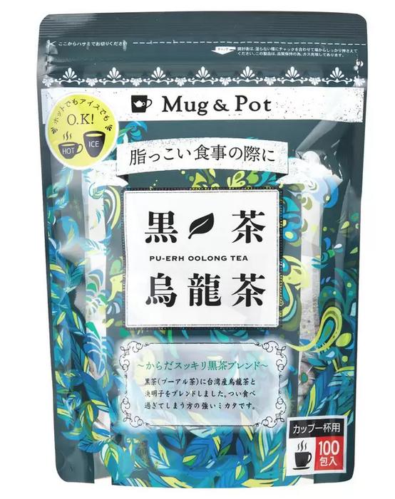 コストコ Mug & Pot 黒茶