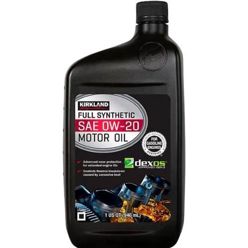 コストコ カークランドシグネチャー エンジンオイル 0W-20 946ml x 6本Kirkland Signature Full Synthetic Motor Oil 0W-20 1 quart x 6 Bottle カー用品 車 アウトドア ホリデー 家族 友達 旅行 キャンプ 子供 2