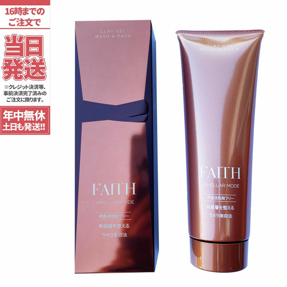 楽天アリアナ　ショップ【国内正規品】FAITH フェース ラメラモードクレイゲルウォッシュ&パック 280g 洗顔料 顔 パック フェースパック