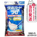 【数量選べる】白元アース 快適ガードプロ プリーツタイプ ふつうサイズ 5枚入 1個 3個セット 6個セット 10個セット 不織布マスク メガネのくもりカット ...