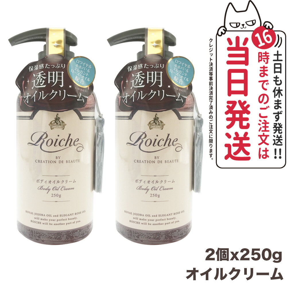 【2個セット】ロイーシェ ボディ オイルクリーム 250g Roiche ボディクリーム 保湿ケア 乾燥肌