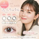 カラコン エルージュ2ウィーク【1箱6枚入】 マシュー彩 2週間 2week 2ウィーク カラーコンタクトレンズ 度なし 度あり カラコン DIA14.1 DIA14.5 eRouge エルージュ 送料無料
