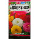 大輪咲 百日草 切花用 混合 ジニア 種 種子 トーホク