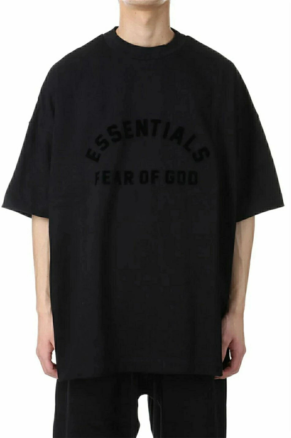 Essential SS TEE /Jet Black(125SP242004F) ESSENTIALS(å󥷥륺)