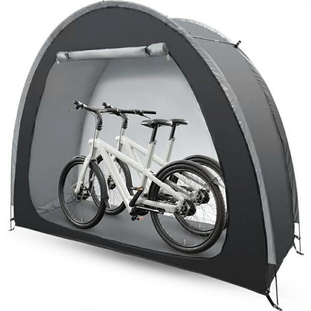 サイクルハウス 屋外 スリム 自転車 テント バイクテント 屋外物置 収納 倉庫 現場 休憩所 駐車場 ガレージ