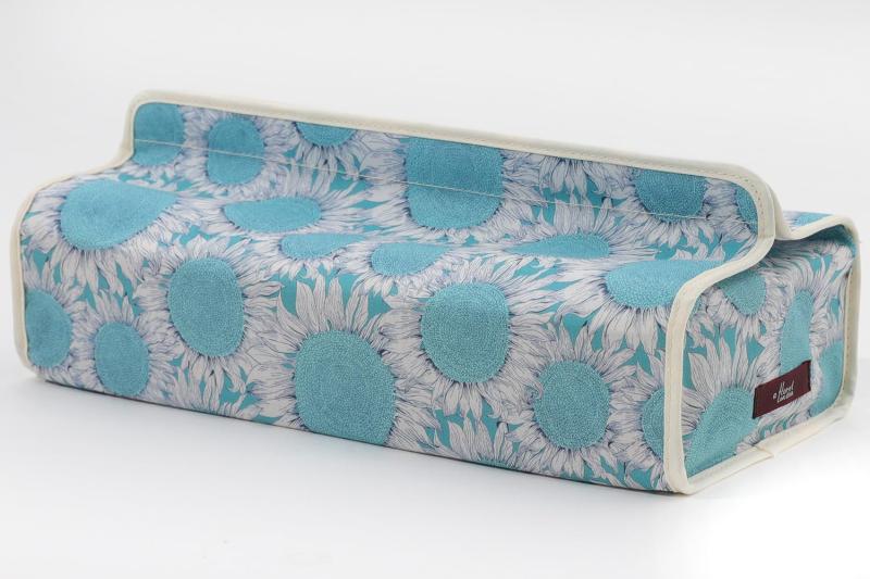 乐天商城 - DDintex ディーディーインテックス FLORET LON ティッシュカバー ハロー・サンシャイン ブルー その他cm [リバティプリント使用]