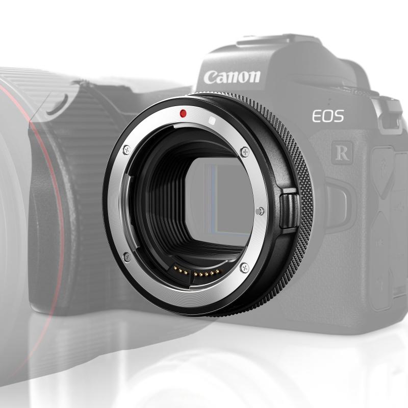 アリエル ストアのCanon コントロールリングマウントアダプター EF-EOS R EOSR対応 ブラック φ74.4×24mm CR-EF-EOSR｜アングル2
