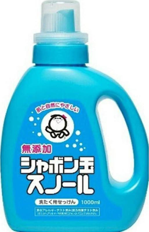 シャボン玉石けん スノール 本体 1000mL 無添加石けん 衣料用液体石けん 日本アトピー協会推薦品