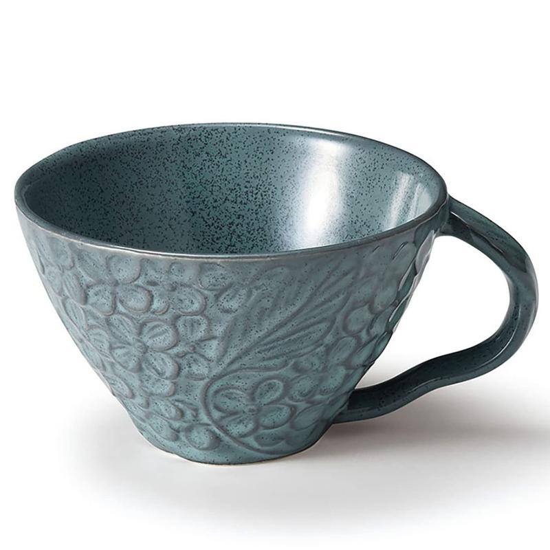 Aito製作所 リアン スープカップ aito製作所 「 リアン lien 」スープカップ 直径約12cm 330ml グレー 美濃焼 日本製 267827