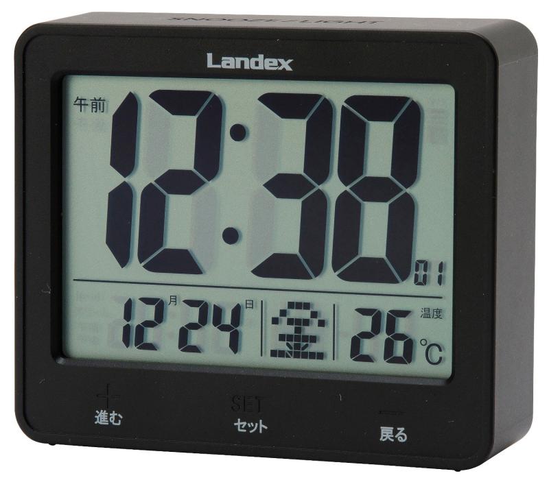 楽天市場】電波時計 landexの通販