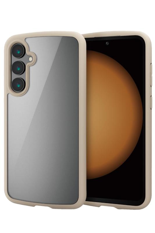 乐天商城 - エレコム Galaxy S23 FE ケース 耐衝撃 衝撃吸収 TOUG SLIM LITE フレームカラー 背面クリア ストラップシート付属 PM-G236TSLFC