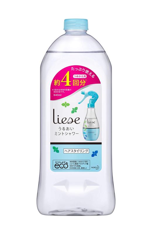 樂天商城 - 大容量 リーゼ うるおいミントシャワー 寝ぐせ直し つめかえ用 640ml