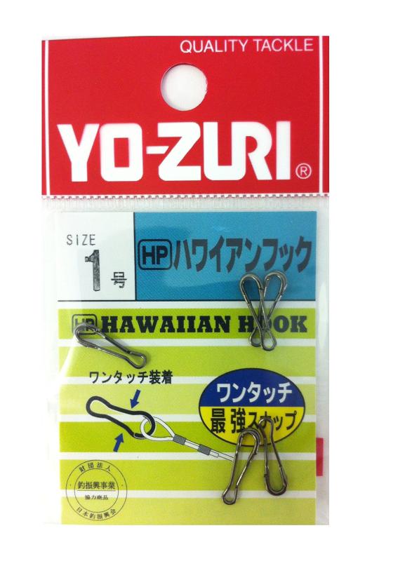 乐天商城 - YO-Z(ヨーヅリ) 雑品・小物: []ハワイアンフック 黒 #1~6号