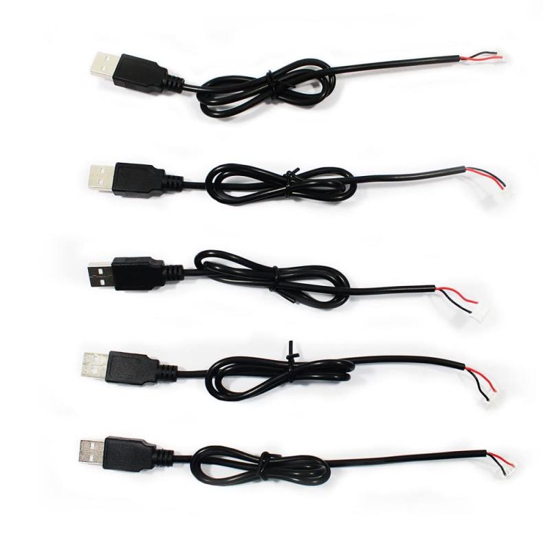 USB ケーブル 5V DC電源供給ケーブル 長さ50cm 100cm 1本 5本