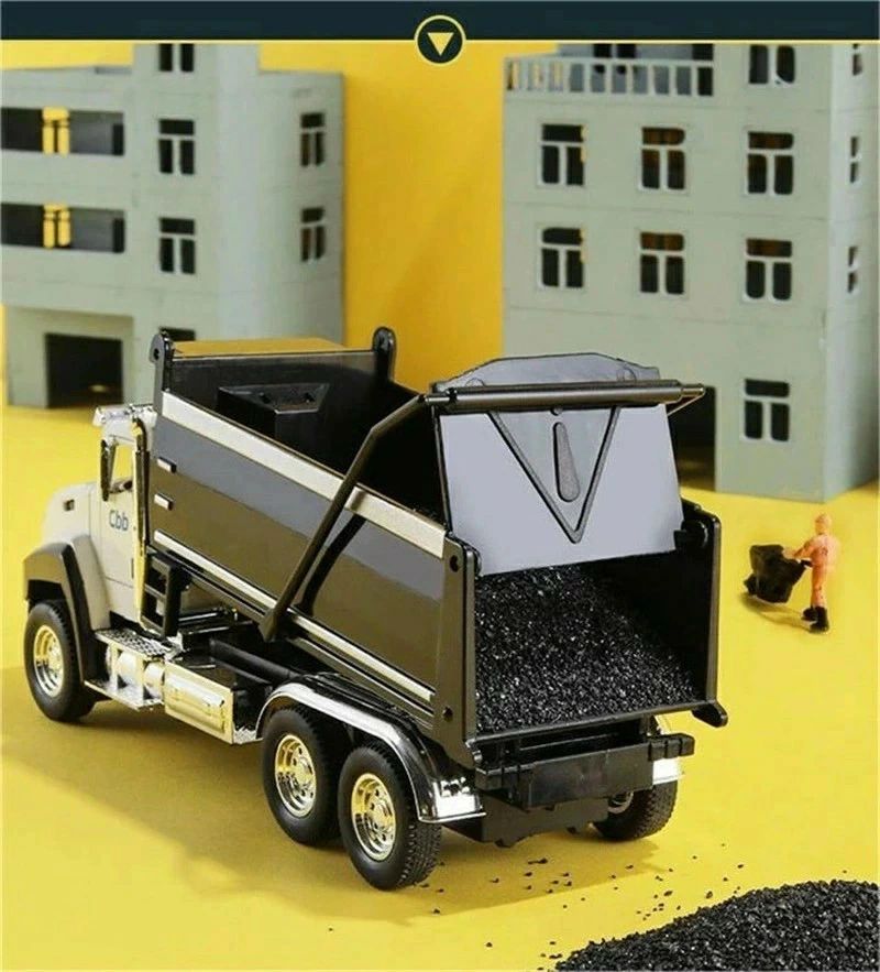 アリエル ストアの働く車 工事カー セット おもちゃ トイカー はたらくカー 3台セット くるま ミキサーカー ショベルカー ダンプトラック 作業車両 丈夫｜アングル3