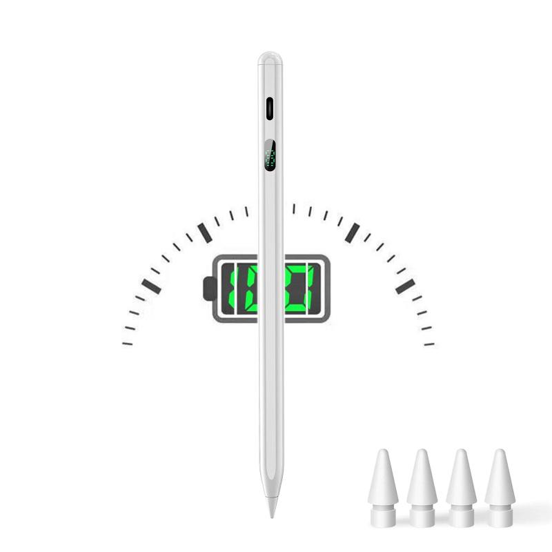 タッチペン iPad ペン Type-C急速充電 スタイラスペン（2018-2023）iPad 6/7/8/9/10, iPad Air 3/4/5, iPad Mini 5/6, iPad Pro 11"/12.9"対応