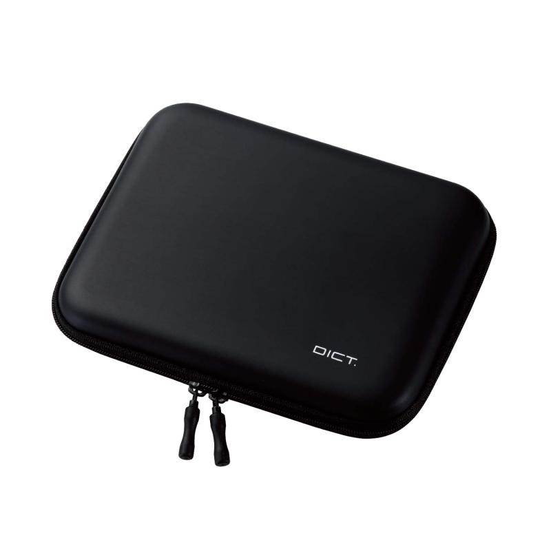 アリエル ストアのエレコム 電子辞書 ケース イヤホン タッチペン収納 カシオ EX-word シャープ Brain 2019年モデル対応 セミハードタイプ｜アングル2