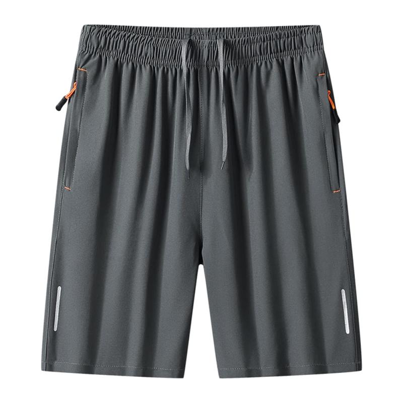 メンズ ショートパンツ スポーツ 短パン ハーフパンツ ファスナーポケット 通気 速乾 5分丈 ランニング