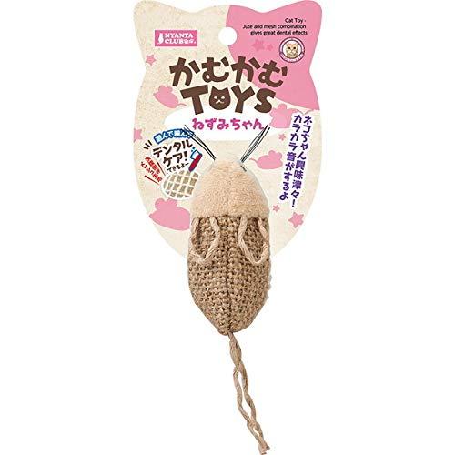 マルカン かむかむTOYS ねずみちゃん 1個 (x 1)遊んで噛んでデンタルケア