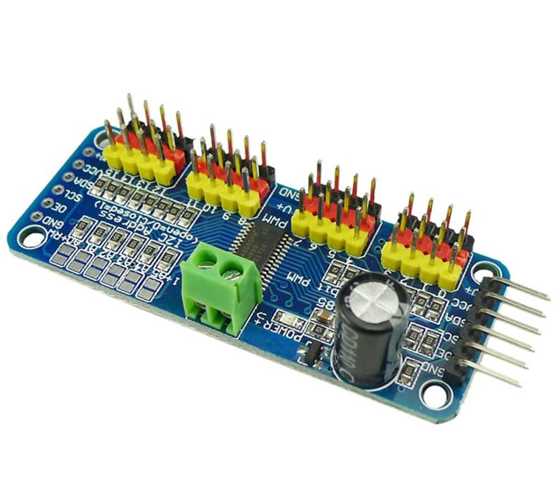 乐天商城 - PCA9685 16チャンネル 12-ビット PWM Servo モーター ドライバー IIC モジュール Arduinoに対応 ロボット