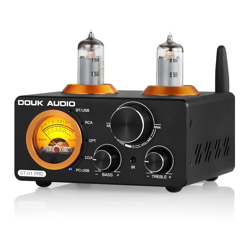 ST-01 PRO 6K4 Bluetooth 5.0 真空管アンプ VUメーター USB DAC COAX/OPT パワーアンプ プリアンプ ariel-store-10077180 アリエル ストア パッケージ画像