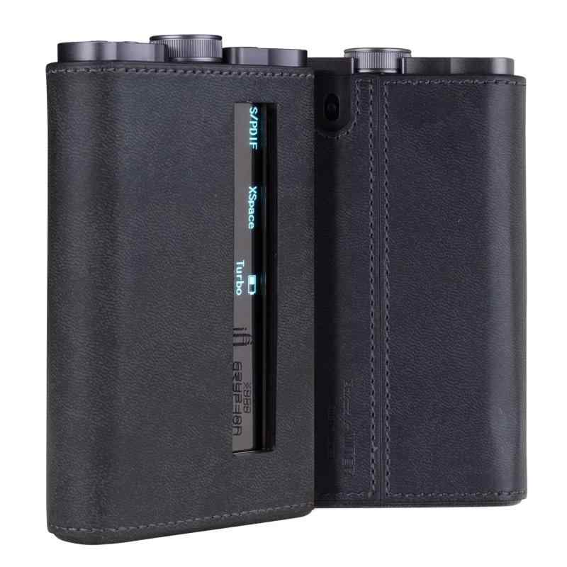 乐天商城 - MITERケース iFi Audio xDSD Gryphon/Gryphon Pro グリフォン用 ハンドメイド人工皮革ケースブラック(イタリアPU Leather) Case for Gryphon