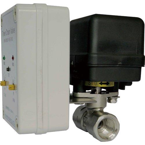 乐天商城 - 日本精器 電動ボールバルブ式タイマードレンバルブ15A100V BN9DM2115E100