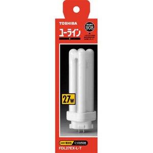 乐天商城 - 東芝 コンパクト形蛍光ランプ27形・電球色ユーライン2 FDL27EXLT