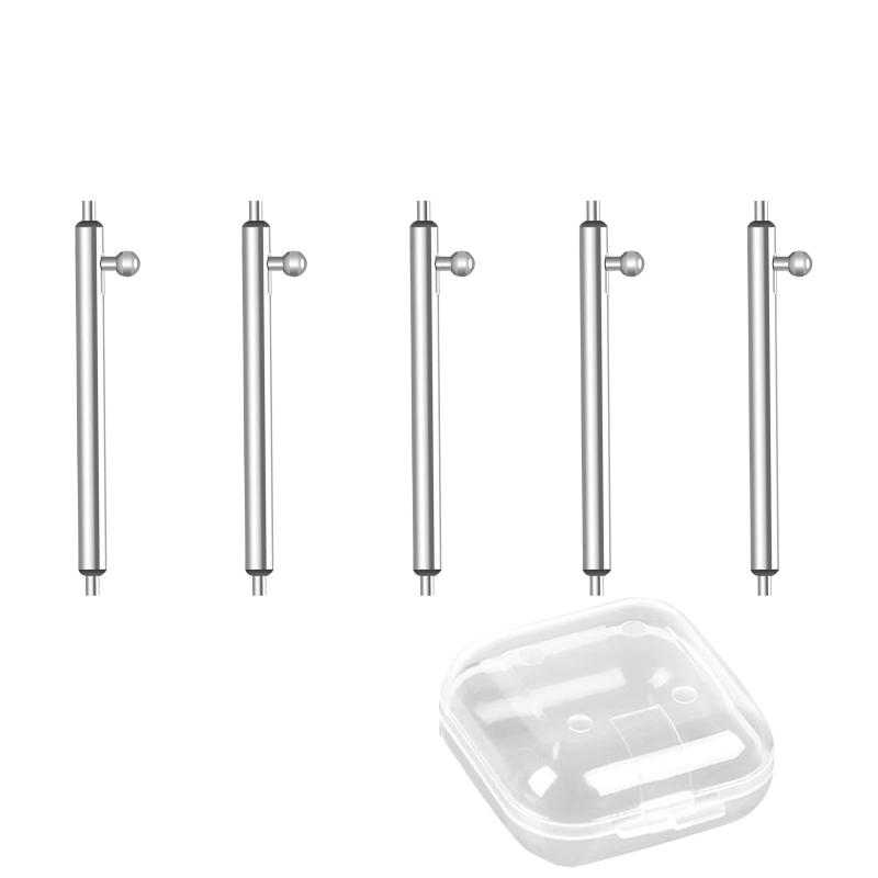 乐天商城 - [] 5本腕時計 ベルト バネ棒 18mm 20mm 22mm クイックリリースピン ステンレス製 直径 φ1.5mm(時計ピン)幅18ミリ 20ミリ 22ミリの選択 樹脂／ステンレス／ミラノ／革／時計バンド