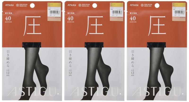 樂天商城 - [アツギ] ストッキング TIGU圧引き締める 40D 7140 <3足セット> レディース