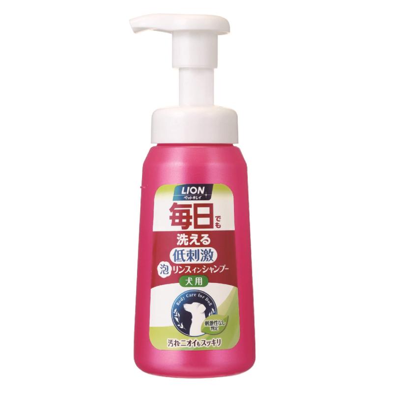 ペットキレイ 毎日でも洗える 泡リンスインシャンプー 犬用