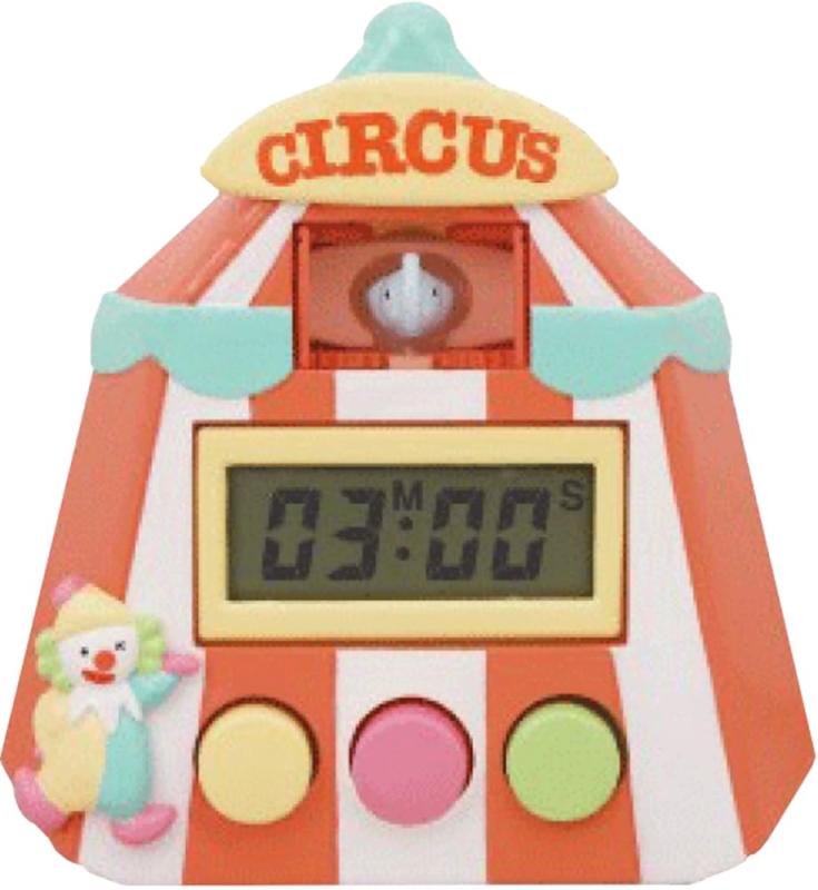 アリエル ストアの『とびだすキッチンタイマー サーカス』 TIMER｜アングル2