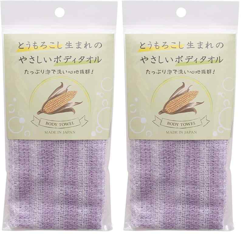 アリエル ストアのゼンミ (天然素材) トウモロコシ生まれのボディタオル｜アングル2