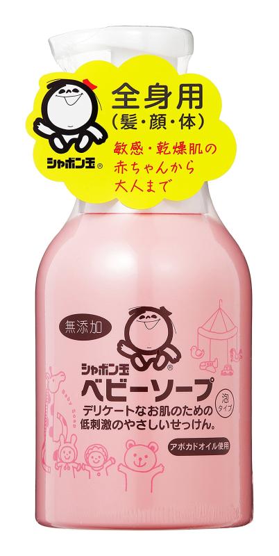 シャボン玉 ベビーソープ 泡タイプ 本体 400ml