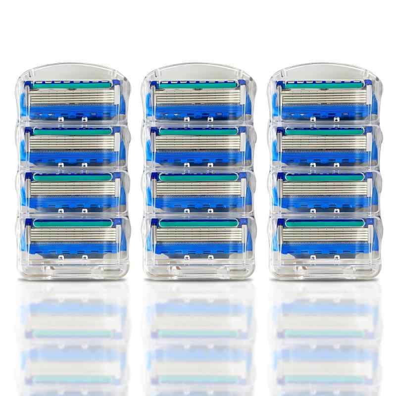 対応 プロシールド 替刃 ProShield Chill マニュアル 髭剃り 12個入り メンズシェーバー替刃 互換品 シェーバー交換部品 シェーバー交換ヘッド カミソリアクセサリ シェーバーアクセサ