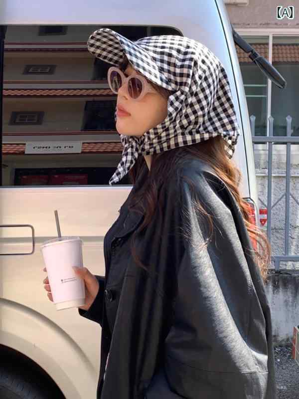 ターバン　帽子　スカーフ 25 春夏 韓国 ストリート ファッションの 人々の ネクタ...