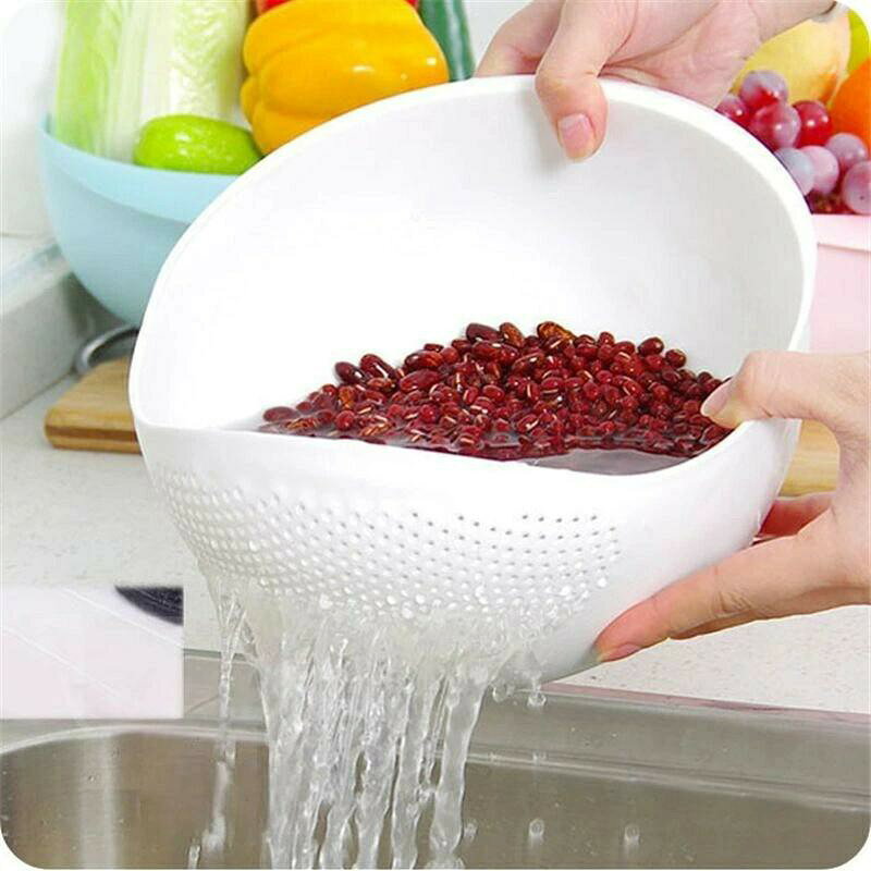 水切り 便利なグッズ 水が流れる 2点セット 大容量 キッチン 調理用ボール 役立つ 食器棚 お皿立て 食器ホルダー 収納便利 新生活 ナチ