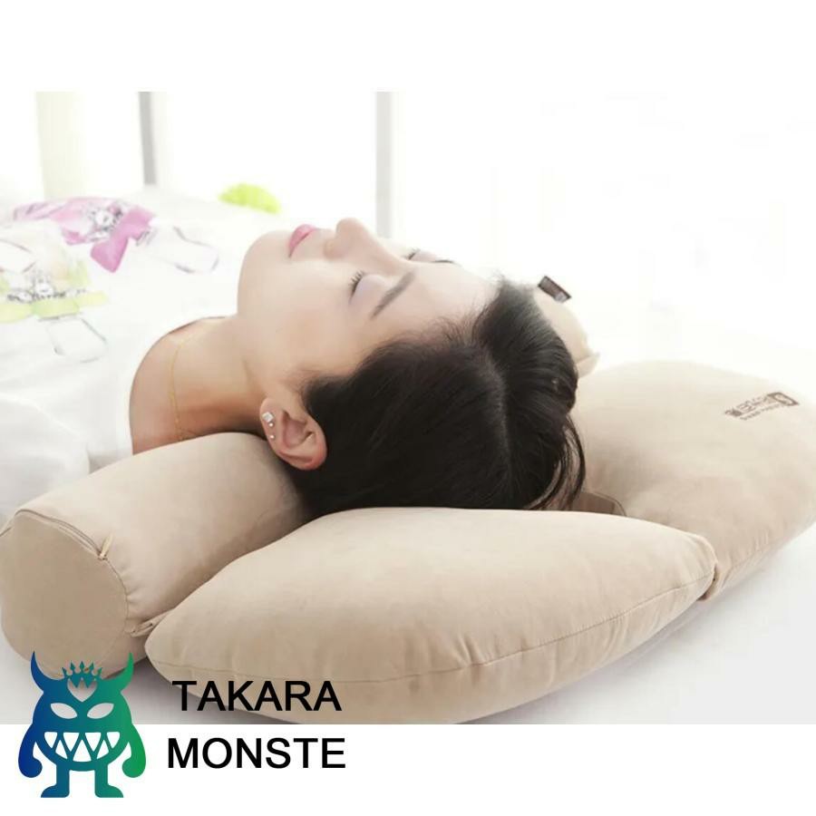 【頸椎治療用の枕】 頚椎生理曲度に基づいた特別な円柱デザインです。仰向けで寝る場合は肩がフィットし・首?頭?肩をしっかりサポートし・仰向けや横向きで寝ているときに・背骨をまっすぐにし・無理のない睡眠姿勢をキープしてくれます。健康な睡眠に役立ちます【ストレートネック】仰向けで寝る場合・筒型設計・頭部の圧力が軽減され・寝姿勢を安定。頭を乗せるだけで自然な首のカーブに導き・気道を塞がず快適に睡眠が期待可能です。【仰横楽寝・肩こり対策】両側の適切な高さ+柔らかな充填物で・横向寝の際の側頭部や耳の圧迫感を軽減。両サイドに厚みを持たせていて・横向きになった済も首のカーブを維持でき・肩に優しくフィットし・肩が圧迫されなくて・肩こりを有効的に改善できます。肩こり?頚椎椎間板ヘルニアや神経根症のしびれ 痛み軽減【取りはずし自由の枕】枕を取り外し・U型枕や円柱枕を単独で使うことができます※PC環境 や光の具合により、色や素材のイメージが写真と若干異なる場合がございます。※モデル写真に使用されているアクセサリーと小物は別途記載が無い限り付属いたしません。※商品破損の場合は部品を再発送します、返品不可※イメージが違い等のお客様の都合、返品できません※素人採寸ので誤差（1~3cm）がある場合がございます。【頸椎治療用の枕】 頚椎生理曲度に基づいた特別な円柱デザインです。仰向けで寝る場合は肩がフィットし・首?頭?肩をしっかりサポートし・仰向けや横向きで寝ているときに・背骨をまっすぐにし・無理のない睡眠姿勢をキープしてくれます。健康な睡眠に役立ちます 【ストレートネック】仰向けで寝る場合・筒型設計・頭部の圧力が軽減され・寝姿勢を安定。頭を乗せるだけで自然な首のカーブに導き・気道を塞がず快適に睡眠が期待可能です。 【仰横楽寝・肩こり対策】両側の適切な高さ+柔らかな充填物で・横向寝の際の側頭部や耳の圧迫感を軽減。両サイドに厚みを持たせていて・横向きになった済も首のカーブを維持でき・肩に優しくフィットし・肩が圧迫されなくて・肩こりを有効的に改善できます。肩こり?頚椎椎間板ヘルニアや神経根症のしびれ 痛み軽減 【取りはずし自由の枕】枕を取り外し・U型枕や円柱枕を単独で使うことができます ※PC環境 や光の具合により、色や素材のイメージが写真と若干異なる場合がございます。※モデル写真に使用されているアクセサリーと小物は別途記載が無い限り付属いたしません。※商品破損の場合は部品を再発送します、返品不可※イメージが違い等のお客様の都合、返品できません※素人採寸ので誤差（1~3cm）がある場合がございます。