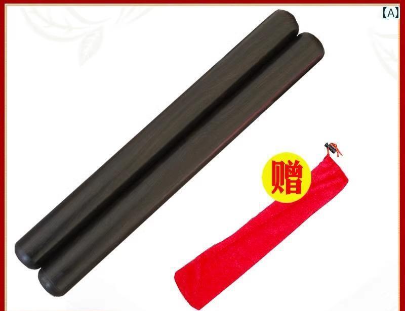 太鼓 バチ 無垢材 木 木目 ド スティック 棒 黒檀 伝統 中国 大太鼓 戦鼓 祭り イベント 余興 演奏 パフォーマンス 打楽器 小道具