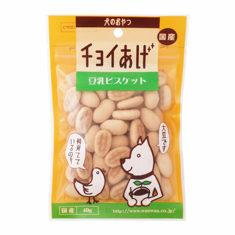 【★数量限定★アウトレット価格】★N★ わんわん チョイあげ 豆乳ビスケット40g 　賞味期限2024.06.14