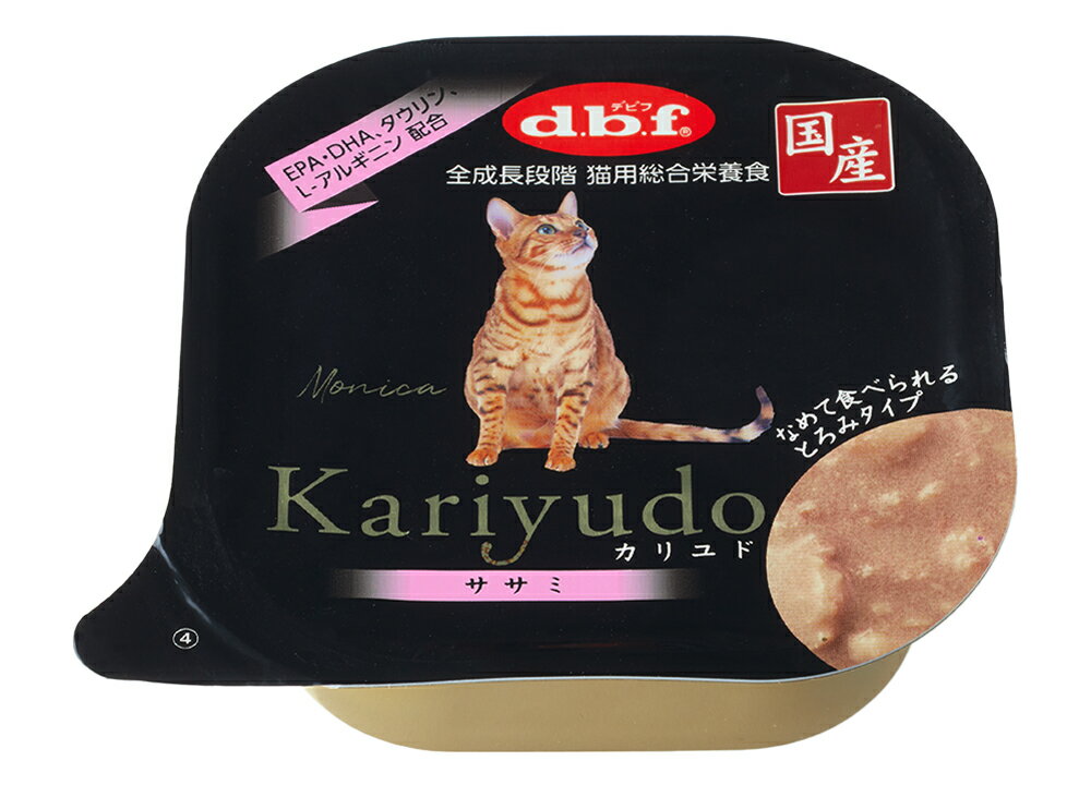Kariyudo（カリユド）シニア猫用 ササミ 95g 1ケース（24個入）《4970501034209》≪1461≫ 猫 ペットフード キャットフード フード 餌 えさ ごはん 猫用品　総合栄養食