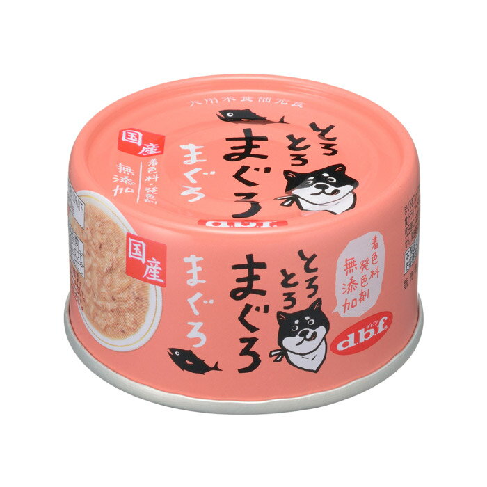 デビフペット d.b.f とろとろまぐろ まぐろ 60g 1ケース(24個入) ≪4970501034346≫ [正規品 犬 ペットフード ドックフード ごはん ウェットフード 犬用 栄養補完食]