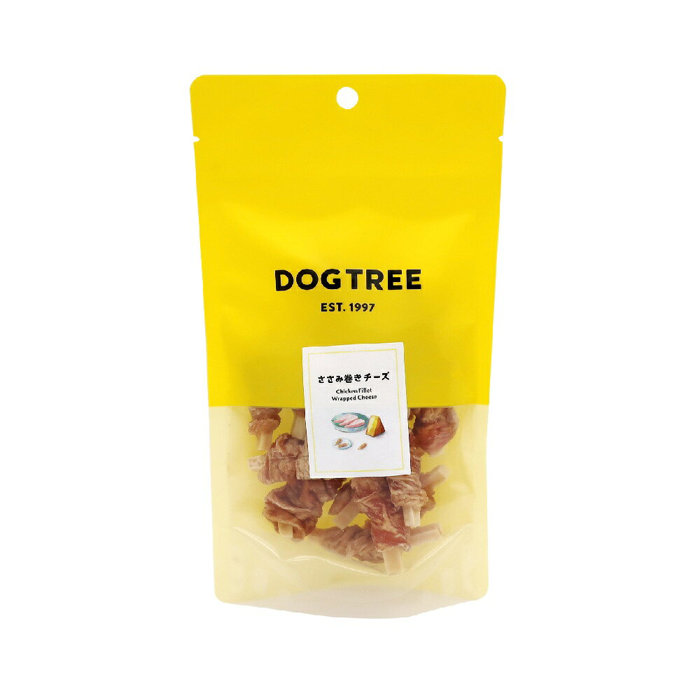 【DOGTREE】 ドッグツリー　ささみ巻きチーズ　Mサイズ　15個入　[4580657821402]