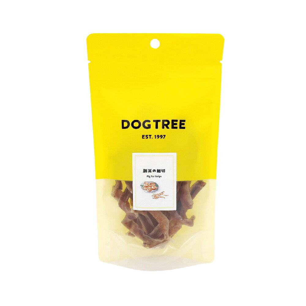 国産の豚の耳を小型犬にも食べ易いように細切りにしてからじっくり乾燥させました。 コラーゲン、カルシウムたっぷりの無添加おやつです。硬めなので噛み応えがあり、歯と歯茎の健康とストレス解消にオススメです。 【カロリー】 407kcal/100g 【原産国】 日本 【原材料】 豚の耳 【成分】 粗タンパク質60.0%以上、粗脂肪17.0％以上、粗繊維1.5％以下、粗灰分2.0%以下、水分16.0%以下 【1日の給与量】 超小型犬：15g以内 小型犬：25g以内 中型犬：40g以内 大型犬：80g以内 【保管条件】 自然の素材を使用しているため、色・形・匂いなどにばらつきがあります。表面に白い粉（アミノ酸など）が出る場合がありますが問題ございません。 開封後は冷暗所で保管し賞味期限にかかわらずお早めに使い切ってください。