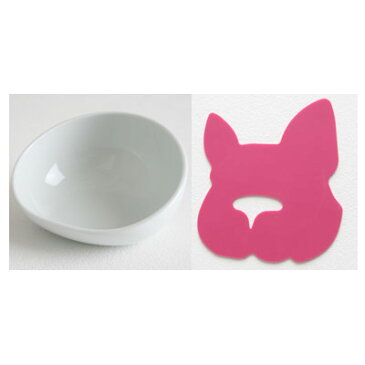 ハリオ BUHIプレ PTS-BH W ホワイト ペット グッズ 犬 猫 ペット用品 食器 フード スタンド 食器台 餌入れ 容器 皿 水入れ フードボール 餌台 おしゃれ かわいい