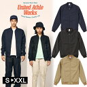 アウター ユナイテッドアスレ ワークス 7079-01 T/C スタジアム ジャケット 裏地付 United Athle Works スタジャン ブルゾン メン...