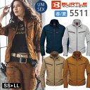 作業着 春夏 ワークウェア 男女兼用 ジャケット BURTLE バートル 5511 ユニセックス 長袖 作業服 かっこいい ブルゾン ワークジャケット メンズ ...