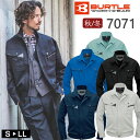 作業着 秋冬 ワークウェア ブルゾン BURTLE バートル 7071 長袖 作業服 おしゃれ かっこいい ブルゾン ワークブルゾン 日本製素材 ジャケットメン...
